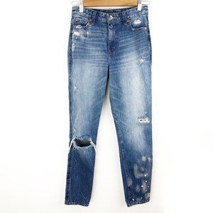 ABERCROMBIE signature collection distressed jeans